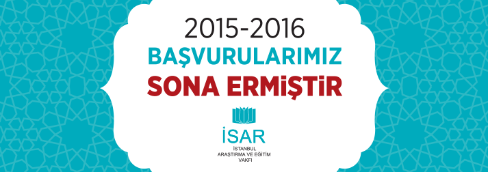 2015-2016 Başvurularımız Sona Erdi