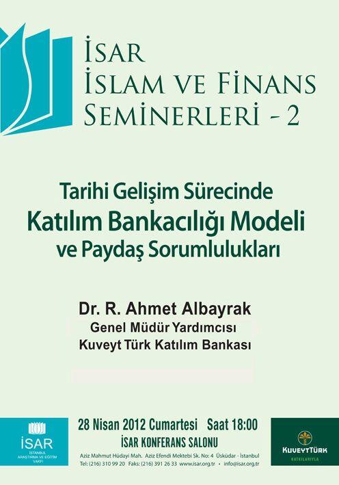 İSAR İslam ve Finans Seminerleri 2