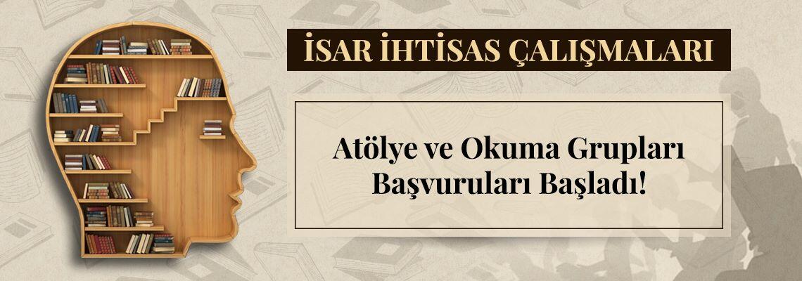 Atölye ve Okuma Grupları Başvuruları Başladı