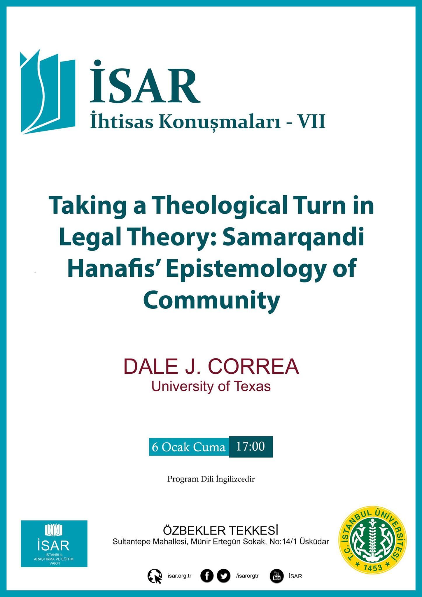 İSAR İhtisas Konuşmaları - VII