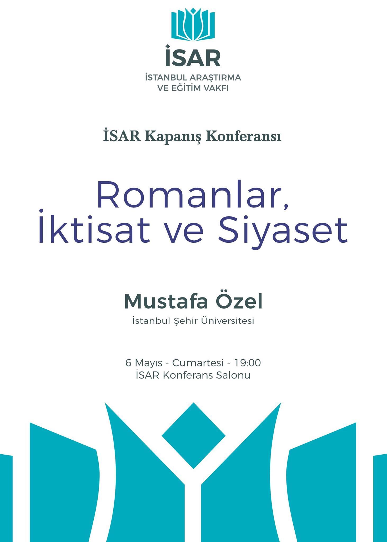 İSAR Kapanış Konferansı - Romanlar, İktisat ve Siyaset
