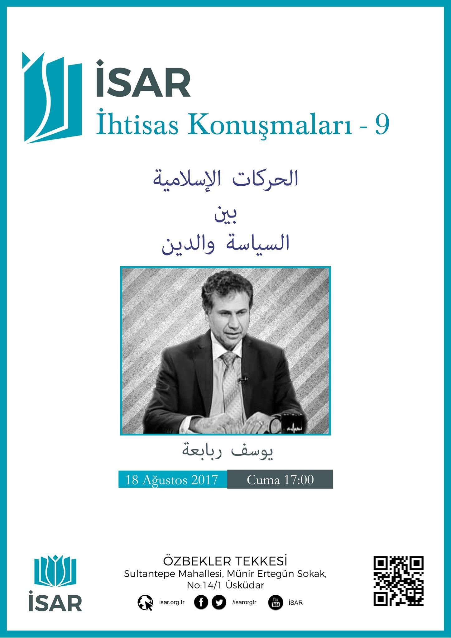 İSAR İhtisas Konuşmaları - IX