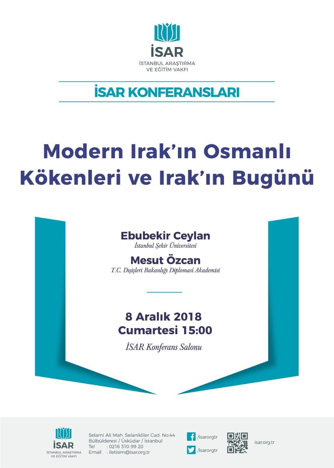 Modern Irak’ın Osmanlı Kökenleri ve Irak’ın Bugünü