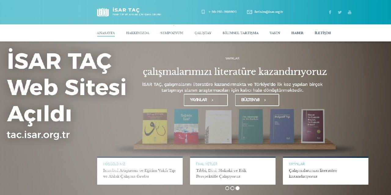 İSAR TAÇ Web Sitesi Açıldı