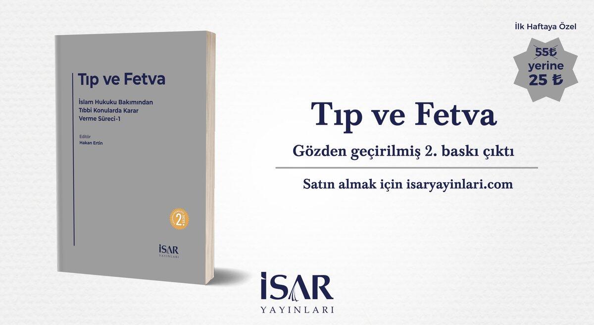 Tıp ve Fetva Kitabı'nın 2. Baskısı İSAR Yayınlarından Çıktı