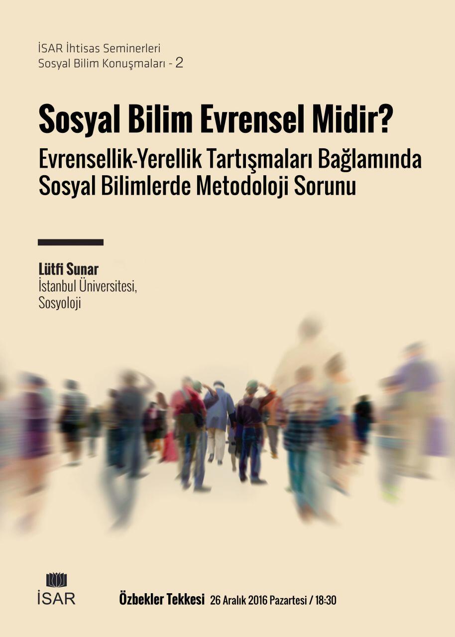 Sosyal Bilimlerde Evrensellik Sorunu – Lütfi Sunar