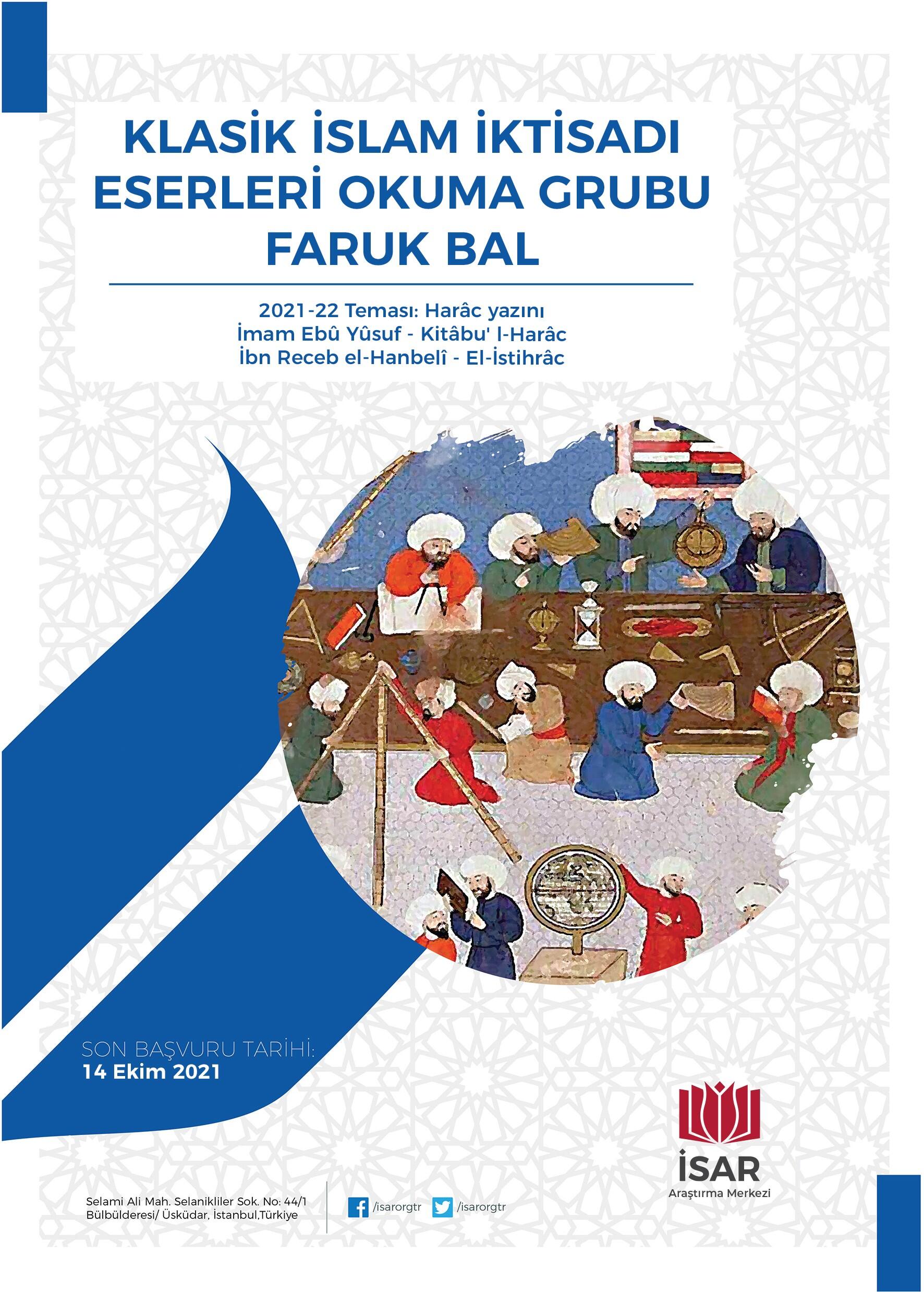 Klasik İslam İktisadı Eserleri Okuma Grubu