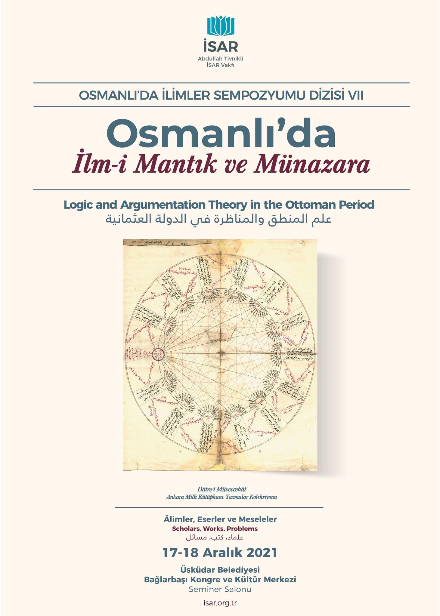 Osmanlı'da İlm-i Mantık ve Münazara Sempozyumu Gerçekleştirildi