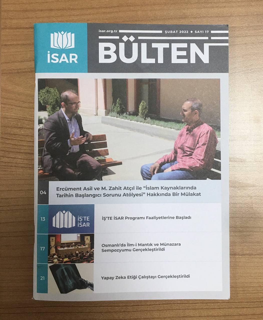 İSAR 17. BÜLTEN YAYINLANDI