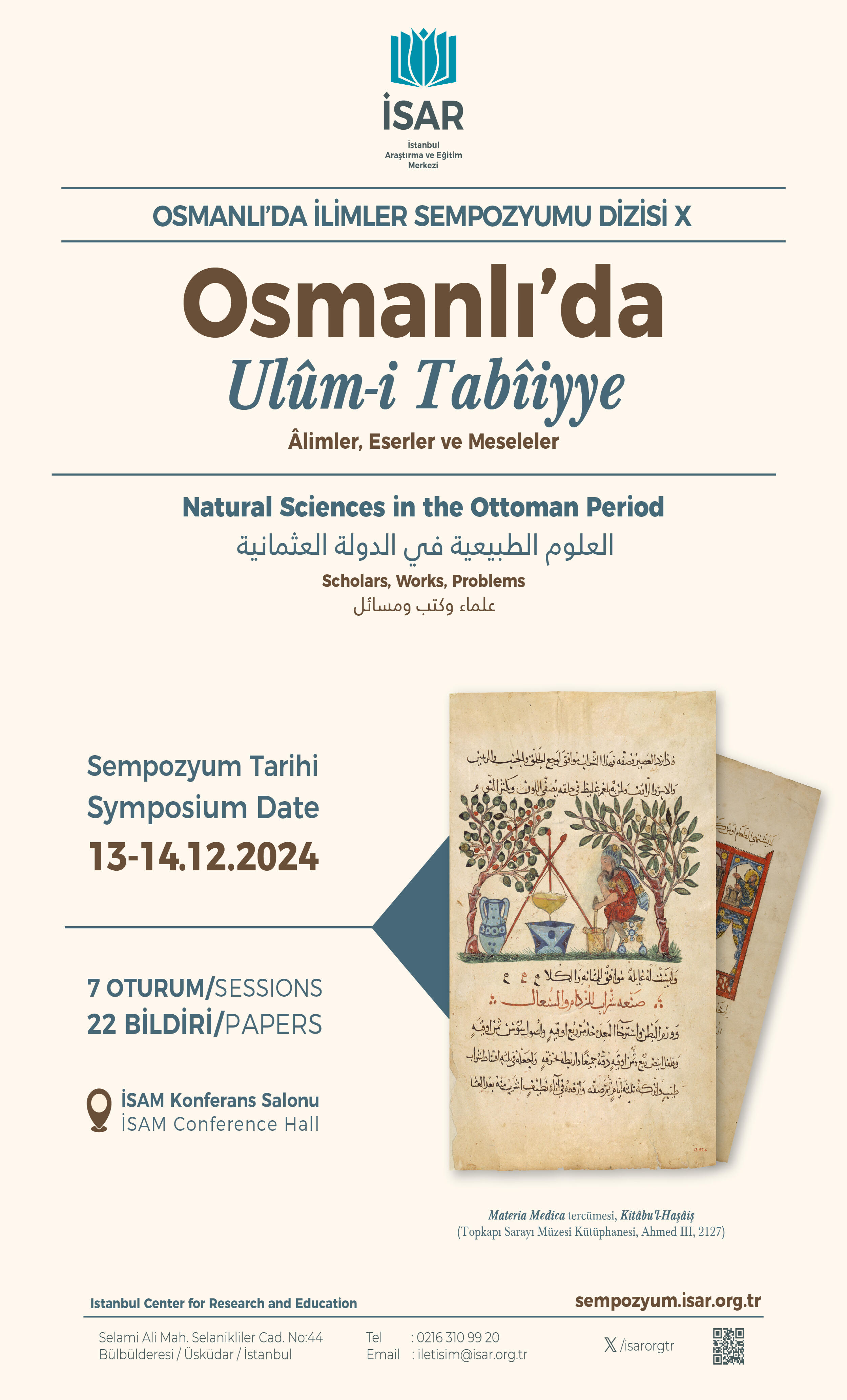 Osmanlı’da Ulûm-i Tabîiyye Sempozyumu