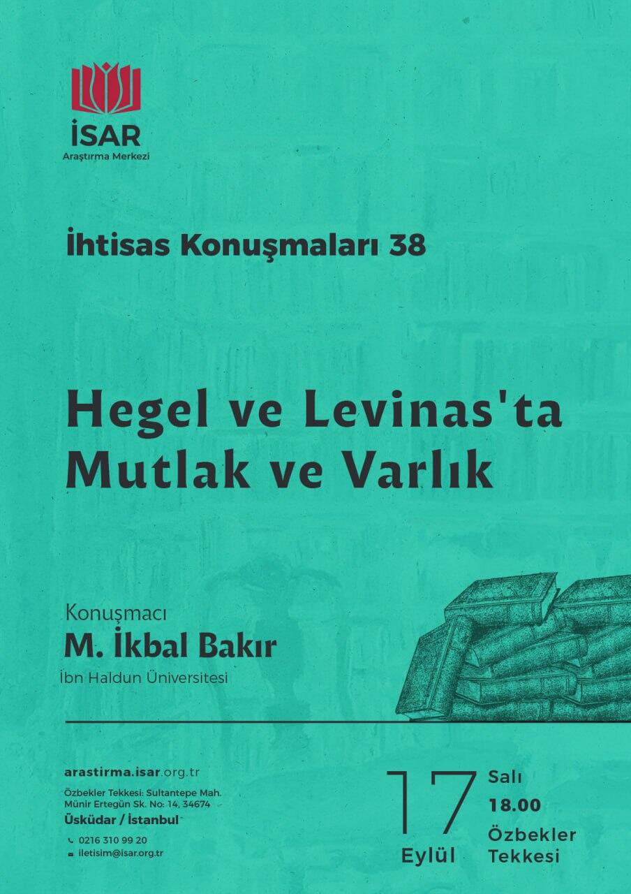 İSAR İhtisas Konuşmaları - 38