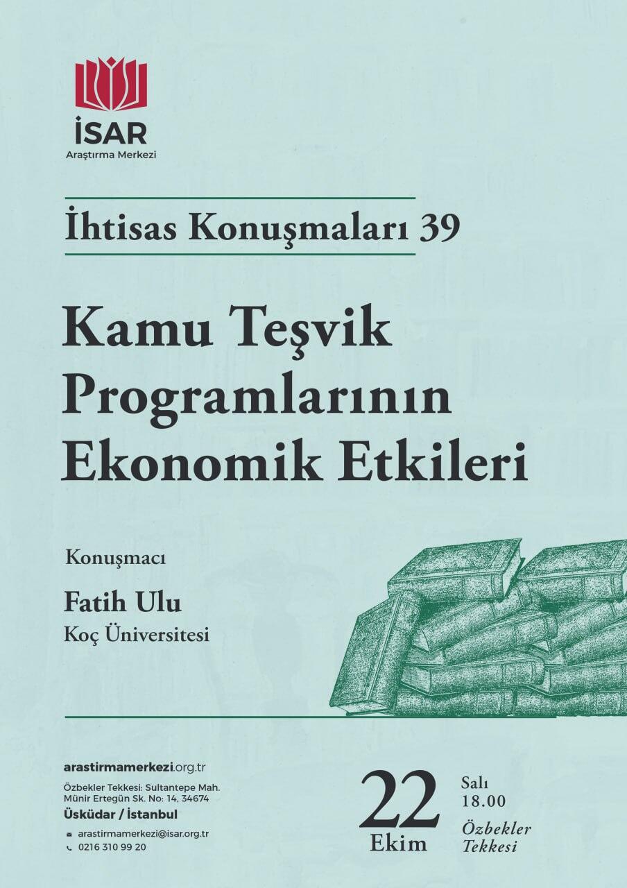 İSAR İhtisas Konuşmaları - 39
