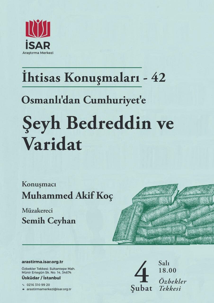 İSAR İhtisas Konuşmaları - 42