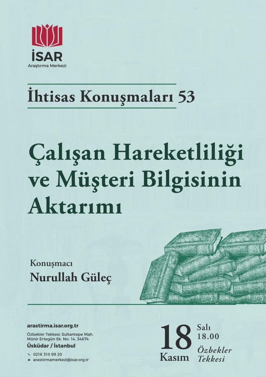 İSAR İhtisas Konuşmaları - 53