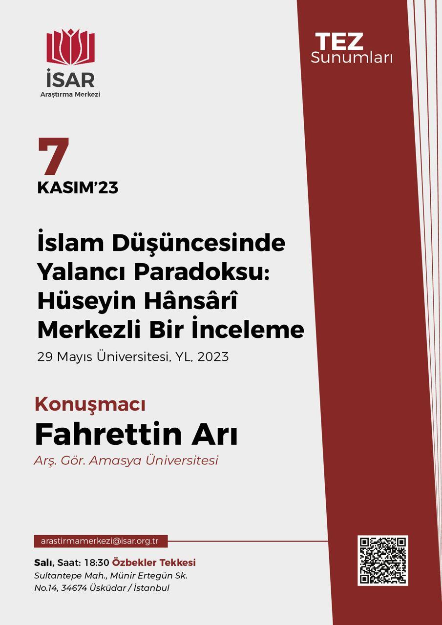 İSAR Tez Sunumları - 24