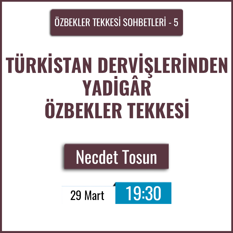 Özbekler Tekkesi Sohbetleri - 5