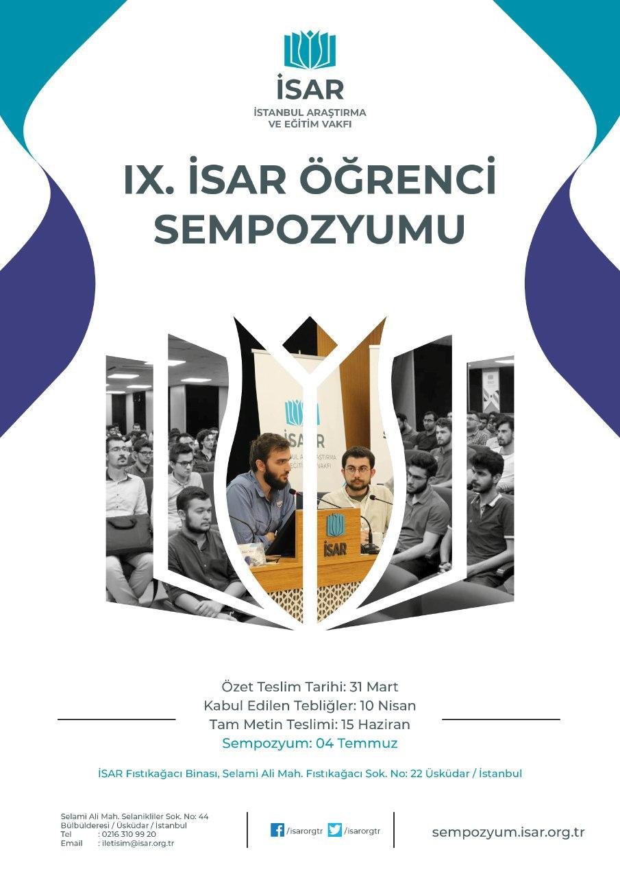 9. İSAR Öğrenci Sempozyumu	