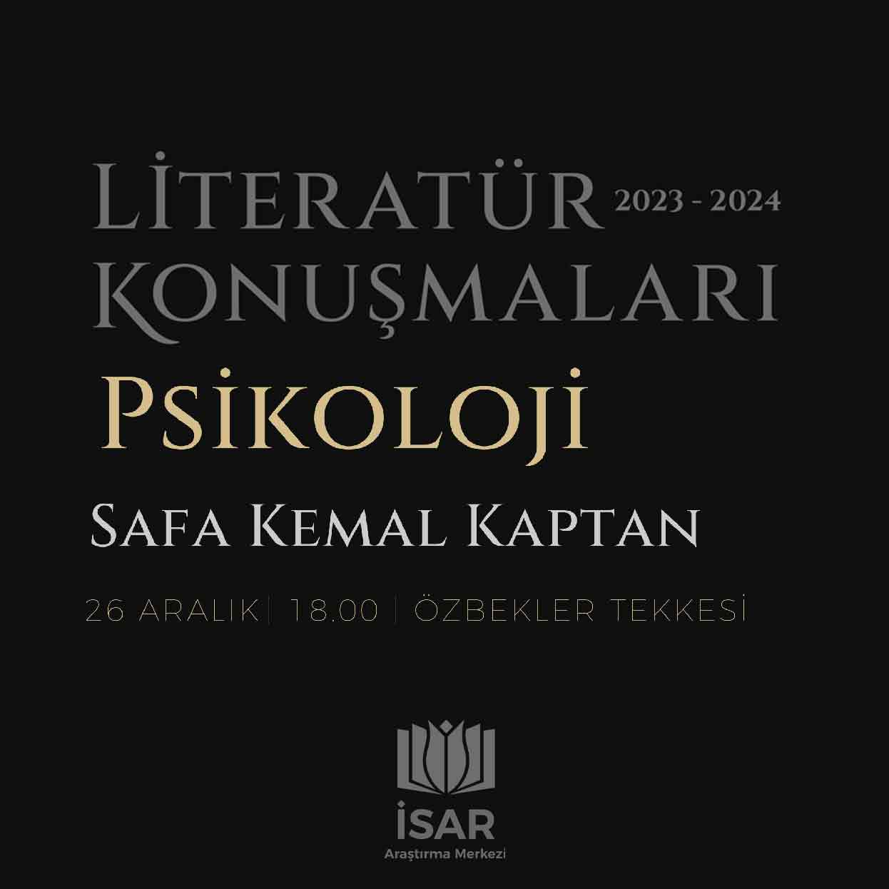 Literatür Konuşmaları - Psikoloji