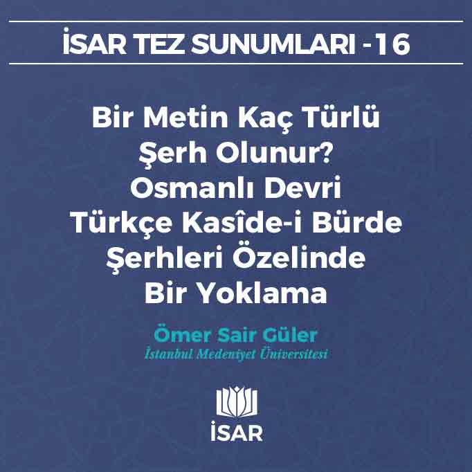 İSAR Tez Sunumları - 16